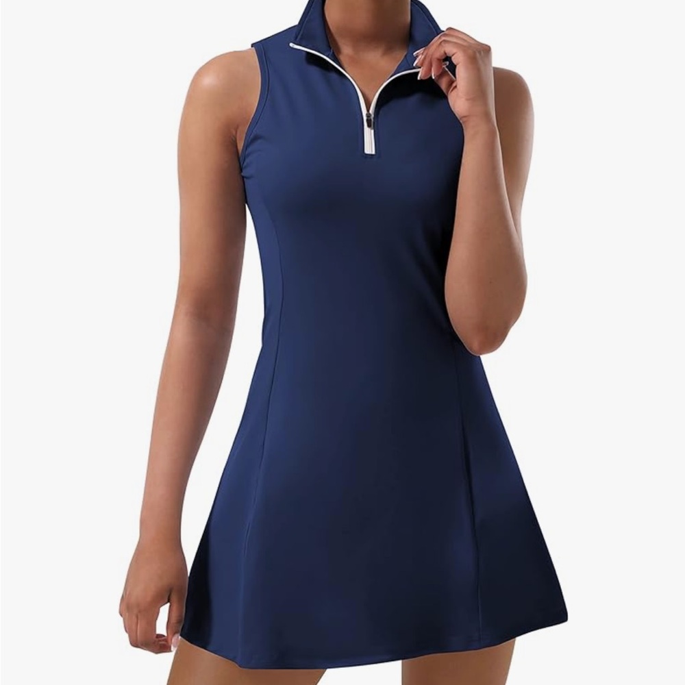 Navy blue tennis dress
